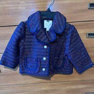 New, Janie & Jack Boucle Jacket 2T